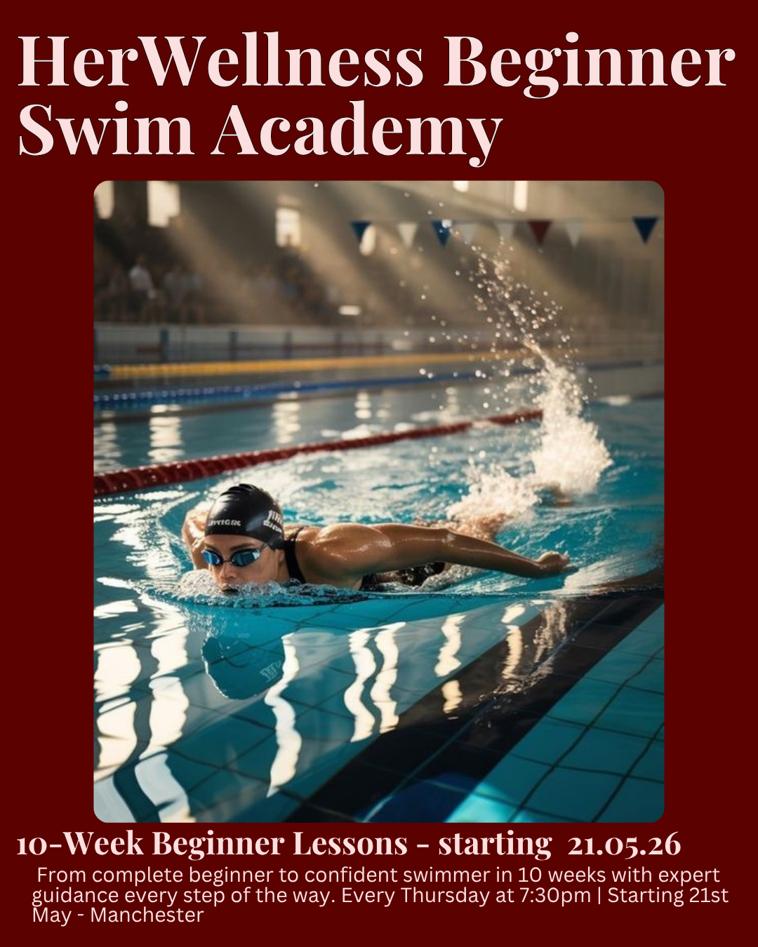 MANCHESTER - SWIM ACADEMY 10 WEEKS OF LESSONS