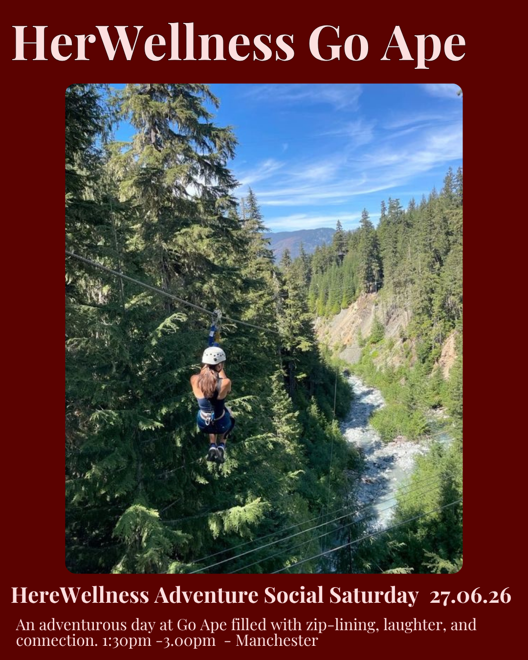 JUNE: Manchester - HerWellness GO Ape