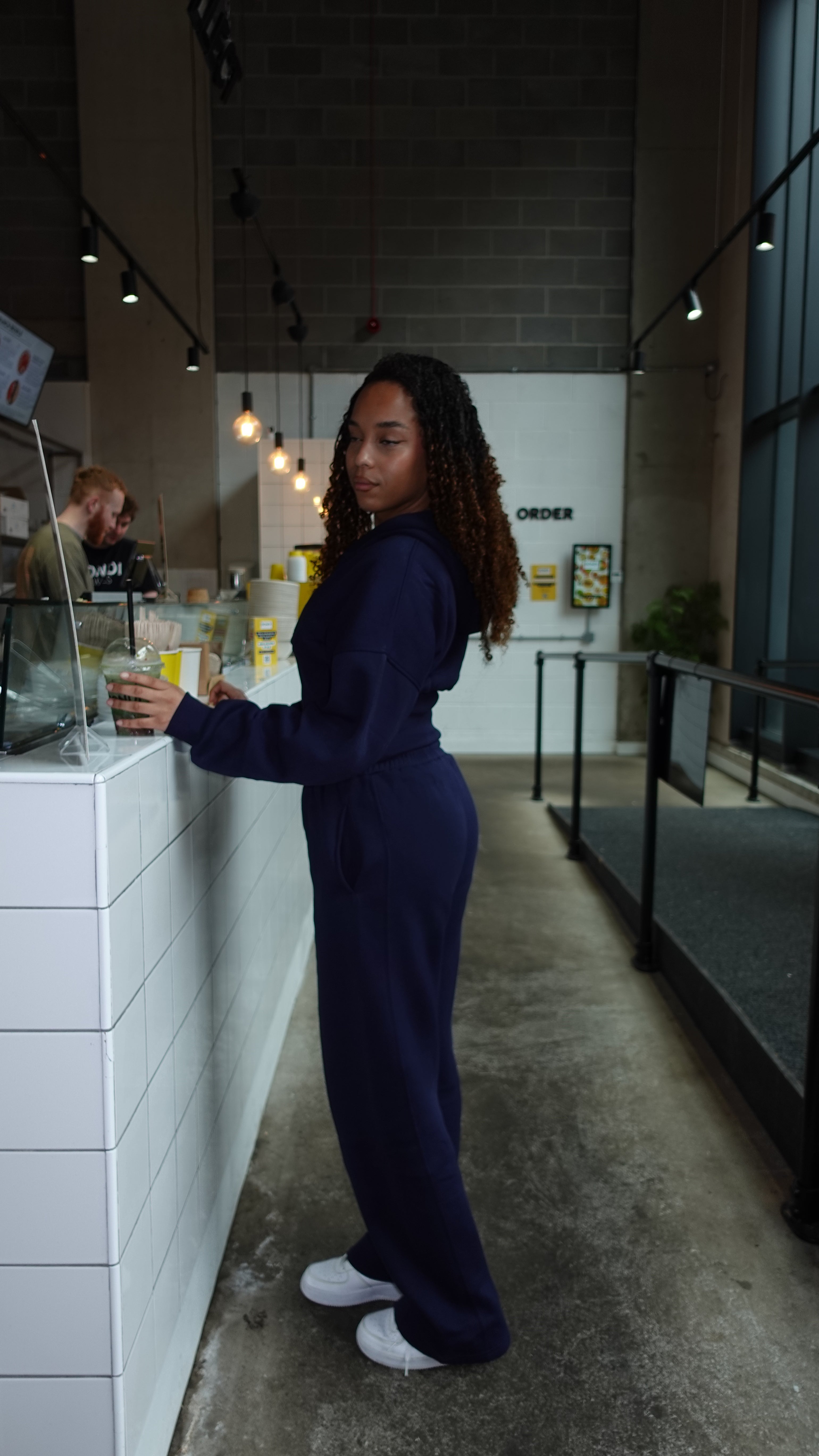 HerWellness Comfort Tracksuit Set - Navy (+ Blank Street or Medicube)