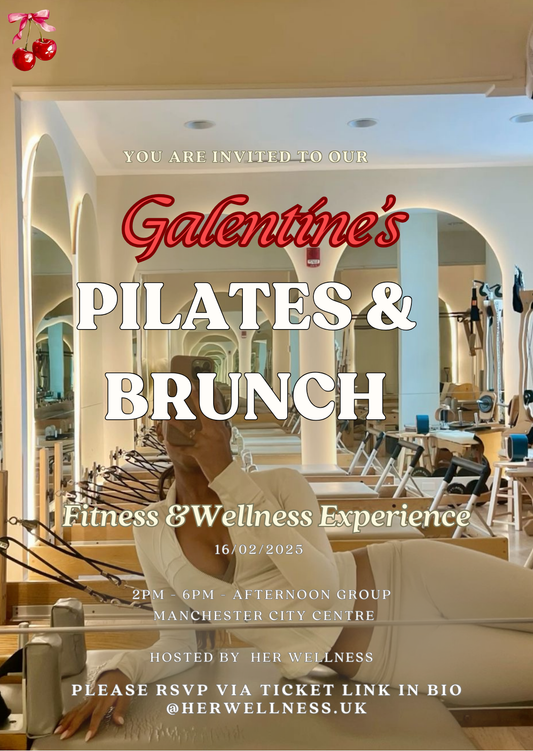 REFORMER PILATES CLASS + GALANTINES LUNCH + TALK 1 pm -6.30pm